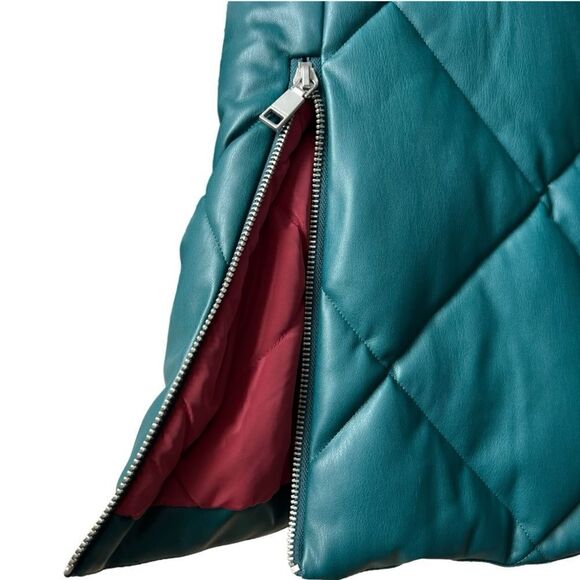 REBECCA MINKOFF Long Hooded Puffer Coat Size XS. - Picture 7 of 13